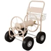 Leonard 4-Wheel Hose Reel Wagon With Pneumatic Tires
