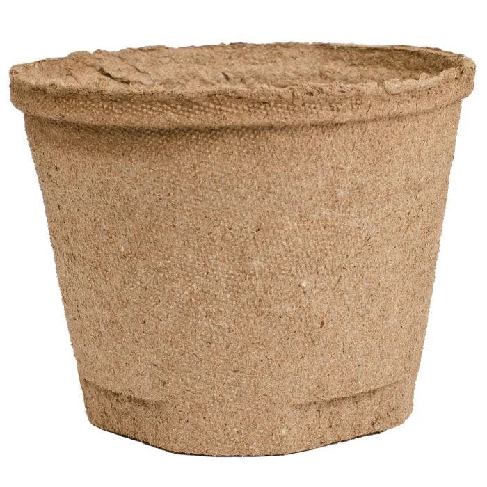 Jiffy Peat Pots 5in Round X 4in Deep 1 Jiffy Peat Pots 5in Round X 4in Deep