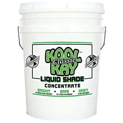 Kool Ray Classic Liquid Shade, White, 5 Gallons