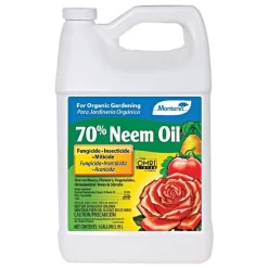 70% Neem Oil Insecticide, Miticide And Fungicide, 1 Gallon