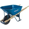 Jackson Contractor Grade Wheelbarrow With 6 Cubic Foot Seamless Steel Tray