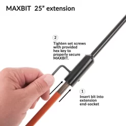 The MAXBIT 25-inch Garden Hole Digging Extension 7 The MAXBIT 25-inch Garden Hole Digging Extension -Beautiful Garden mbext 3