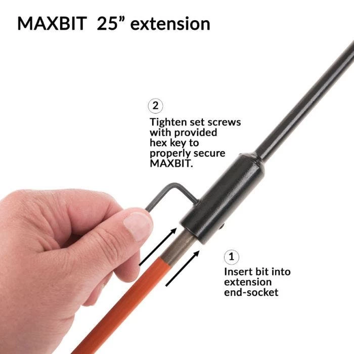 The MAXBIT 25-inch Garden Hole Digging Extension 4 The MAXBIT 25-inch Garden Hole Digging Extension - Image 4