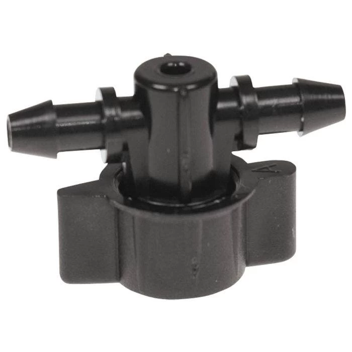 Maxijet Micro Distribution Irrigation Tubing Shutoff, Barb X Barb 1 Maxijet Micro Distribution Irrigation Tubing Shutoff, Barb X Barb