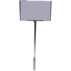 Vinyl Card For Steel Sign Holder Blank White 11in X 7in 5 Vinyl Card For Steel Sign Holder Blank White 11in X 7in -Beautiful Garden pc117 2 1