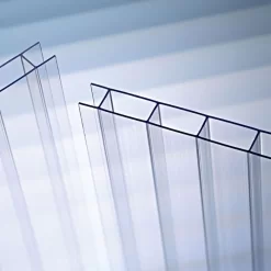 Polycarbonate Panel 8mm Twin Wall, Opal, 6' X 16'