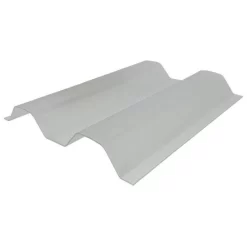 Polycarbonate Panel Greca Corrugated, High Diffusion Soft White, 4' X 12'