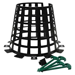 Plant Knight Plant And Tree Guard -Black - 9 Pack