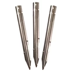 Permaloc Set Of Six 8-foot Long Sections - Aluminum Milled Finish 9 Permaloc Set Of Six 8-foot Long Sections - Aluminum Milled Finish -Beautiful Garden pml8 stakes