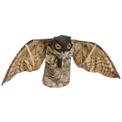 Bird-X Prowler Owl Decoy With Realistic Moving Wings -Beautiful Garden prowl 1