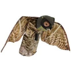 Bird-X Prowler Owl Decoy With Realistic Moving Wings -Beautiful Garden prowl 3
