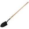 Leonard Round Point, Open Back Shovel W/ 48" Ash Handle