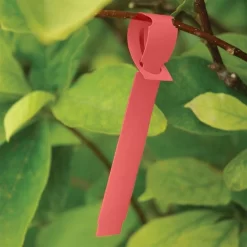 Slip 'N Lock Loop Lock Vinyl Labels 5/8in X 7in 1000/Roll Pink -Beautiful Garden sl758 6p 2