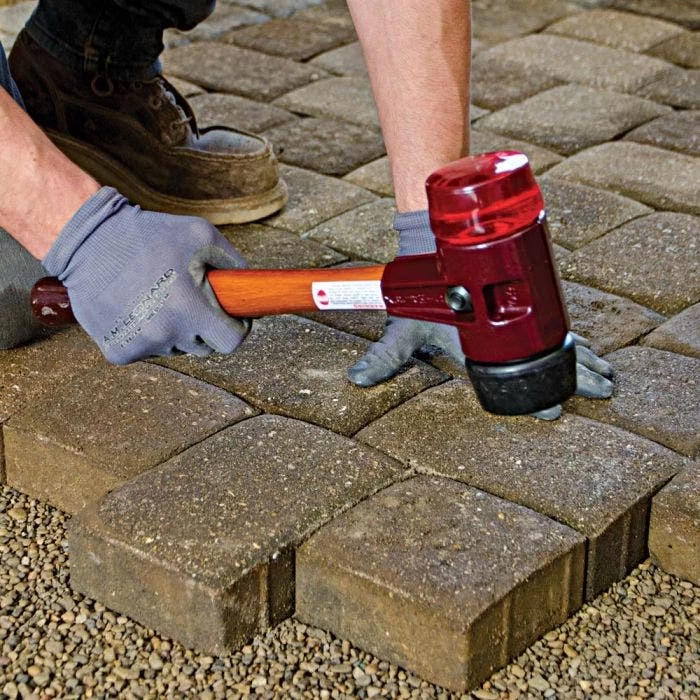 Simplex Paver Mallet With 60mm Red/Black Inserts 4 Simplex Paver Mallet With 60mm Red/Black Inserts - Image 4