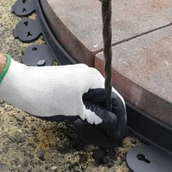 SRW Spiral Steel Landscape Spikes -Beautiful Garden ss10 50 5