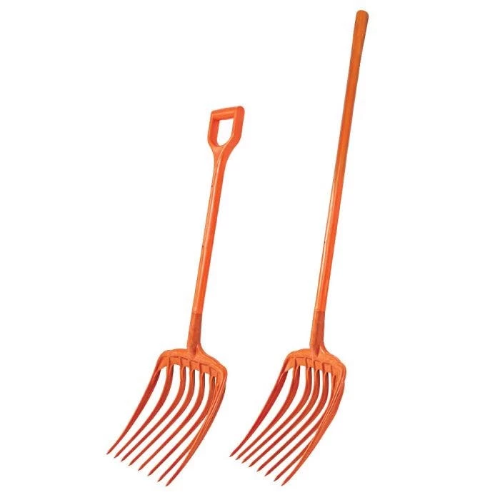 Leonard 8 Tine Poly Mulching Forks 1 Leonard 8 Tine Poly Mulching Forks