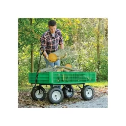 Leonard Utility Wagon, 30in X 46in X 7.5in Tray 17 Leonard Utility Wagon, 30in X 46in X 7.5in Tray -Beautiful Garden vp gw45 6