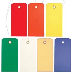 Prewired Vinyl Shipping Tags