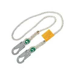 Rope Lanyard With Steel Locking Snaps