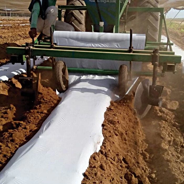 White/Black Mulch Film, 1 Mil, 48" X 4000' 2 White/Black Mulch Film, 1 Mil, 48" X 4000' - Image 2