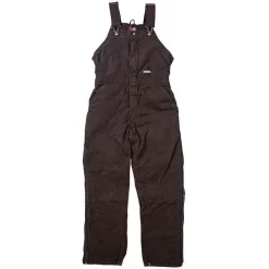 BERNE Women's Softstone Insulated Bibs, Dark Brown, Size 3XL